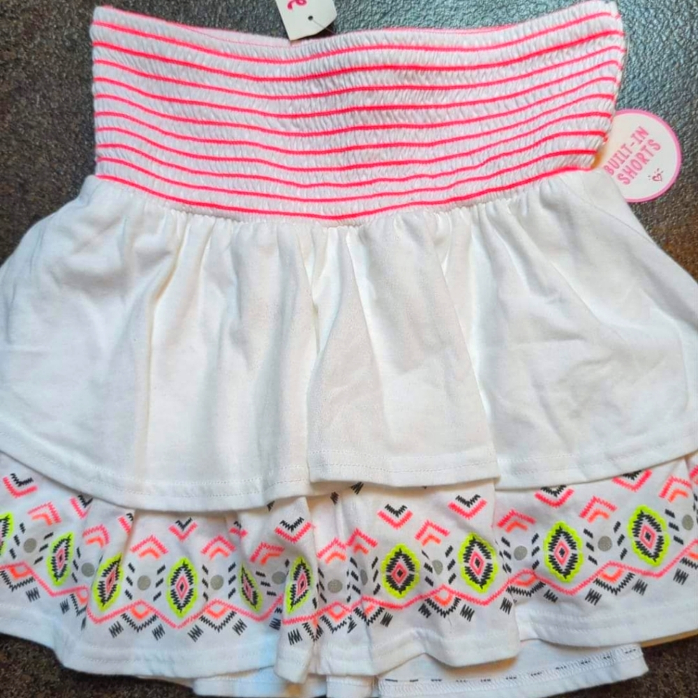 SALE - adorable JUSTICE skort Girls Size 12